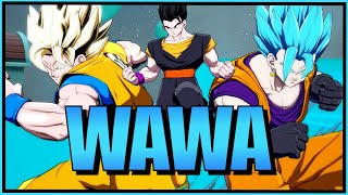 Wawa  Highlights Of 3 Different Teams 【Dragon Ball FighterZ】 [upl. by Cox]