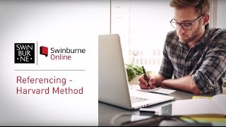 How To Reference  Harvard Style Referencing Guide  Swinburne Online [upl. by Luana322]