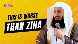 THAT SIN MORE WORSE THAN ZINA  MUFTI MENK [upl. by Acinomad]