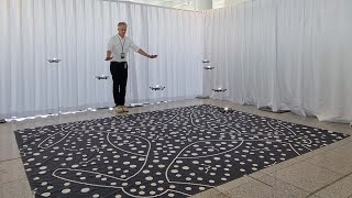 Indoor Drone Formation Show FlyingLab Gate Event Munich Robomaster TT  Tello EDU [upl. by Arved]