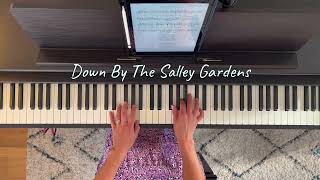 Down By The Salley Gardens  piano solo [upl. by Karlise]