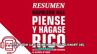 Resumen Piense y Hágase Rico de Napoleon Hill Audiolibro [upl. by Feeley44]