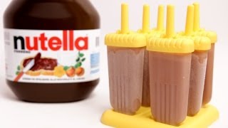 Nutella Popsicle Recipe  Laura Vitale  Laura in the Kitchen Episode 769 [upl. by Aihsenot179]