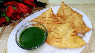 Ramzan Special  Aloo Samosa Recipe Aftar ko banaye khas  Crispy Homemade Aloo Samosa Recipe [upl. by Saphra]