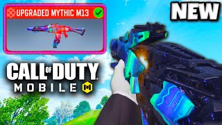 I UPGRADED the MYTHIC M13 🤯 COD MOBILE [upl. by Esirrehc]