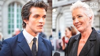 Fionn Whitehead amp Emma Thompson talk The Children Act at the Premiere [upl. by Krasner]