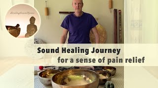 Sound Healing  for a sense of pain relief  Low Frequencies [upl. by Gilder]