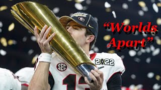 UGA Football Hype Video 2022 quotWorlds Apartquot [upl. by Ruhl146]