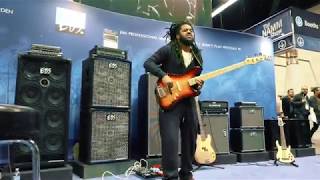 Rubem Farias solo performance at EBS NAMM Show 2020 [upl. by Aguste]