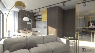 Decoroom projekt ekskluzywnego apartamentu realizacja pod klucz Warszawa [upl. by Tadashi]