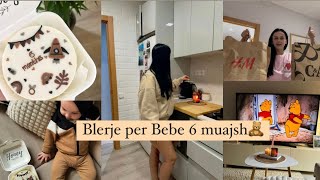 CFAR NA DUHET PER BEBE 6 MUAJ🧸 HampMCampA Torta e Amarit🧁VLOG [upl. by Tavie]