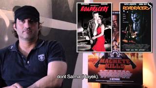 MACHETE KILLS Interview avec Robert Rodriguez [upl. by Mckay]