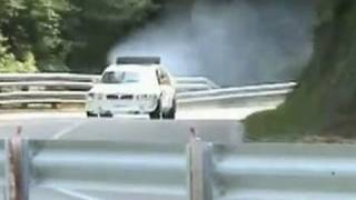 HILLCLIMBMONSTER Lancia Delta S4 spin  R5 Turbo Ford Sierra Cosworth Bergrennen St Ursanne [upl. by Anigue]