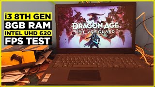 Dragon Age The Veilguard Game Tested on Low end pci3 8GB Ram amp Intel UHD 620Fps Test [upl. by Burkhardt]