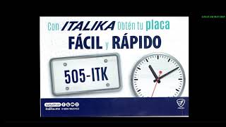 Obten tu placa fácil y rápido en una tienda Elektra con Italika [upl. by Akcimat737]