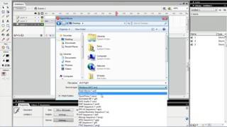 how to export Macromedia flash 8 animation in video format [upl. by Andres312]