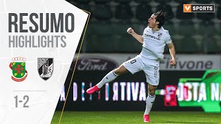 Highlights  Resumo Paços de Ferreira 12 Vitória SC Liga 1920 24 [upl. by Anoyek]