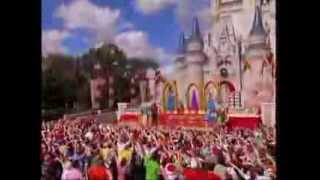 Disney Parks Christmas Day Parade 2013 911 [upl. by Iuqcaj917]