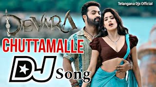 Chuttamalle  Dj Remix Song  DEVARA  NTR  Trending Telugu Dj Song  Full Bass Mix [upl. by Dorolisa]