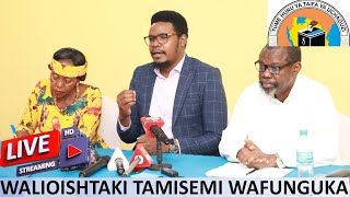 🔴LIVE Walioishtaki TAMISEMI Kupinga Kusimamia Uchaguzi Serikali za Mitaa Wafunguka [upl. by Yasmine222]