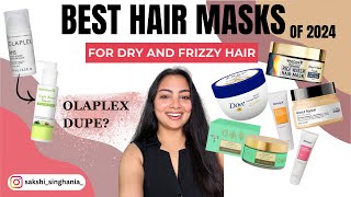 Best Hair Masks for Dry Frizzy amp Damaged Hair  Under Rs 999 in India  Sakshi Singhania [upl. by Aihselef411]