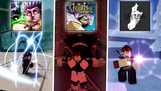 Finding The BEST Roblox Jujutsu Kaisen Game [upl. by Arimak869]