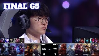 T1 vs BLG  Game 5  Grand Final LoL Worlds 2024  T1 vs Bilibili Gaming G5 full [upl. by Clarice]