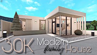 BLOXBURG 30K MODERN FAMILY HOUSE  NOGAMEPASS [upl. by Whittaker]