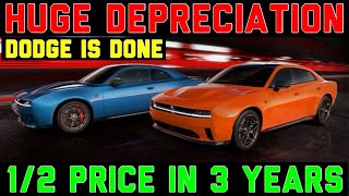 EV Depreciation 50 OFF 2025 Charger Daytona EV RT Scat Pack Banshee vs Model S Plaid Pricing [upl. by Esorylime]