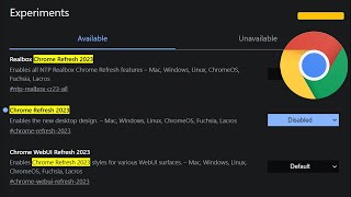 REVERT Chromes 2023 UI refresh [upl. by Ailemak106]