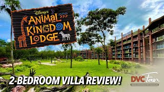 Kidani Village 2Bedroom Villa Room Tour amp Review  Disneys Animal Kingdom Lodge [upl. by Tem872]