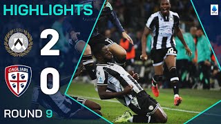 UDINESECAGLIARI 20  HIGHLIGHTS  Strikers secure win for Udinese  Serie A 202425 [upl. by Rocray]