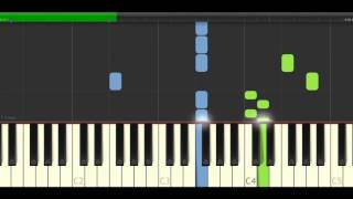 Hörst Du Die Regenwürmer Husten  Piano Tutorial Easy [upl. by Antonetta]