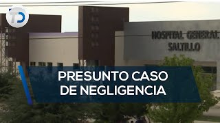 Presunto caso de negligencia médica [upl. by Dnalevelc]