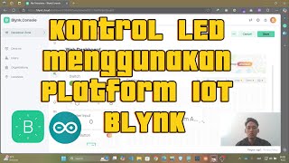 Kontrol LED Blynk [upl. by Okechuku]