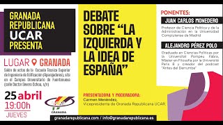 quotLa izquierda y la idea de Españaquot  Debate entre Juan Carlos Monedero y Alejandro Pérez Polo [upl. by Mcnamee]