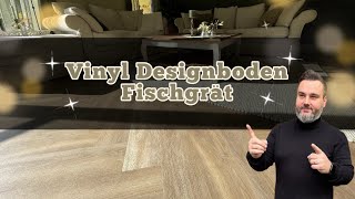 Fischgrät Vinyl Designboden [upl. by Akinom289]