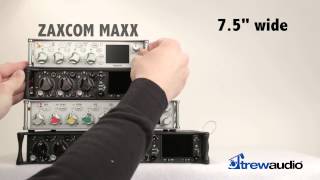 Sound Devices and Zaxcom MixerRecorder Size Comparison [upl. by Mastat]