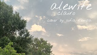 alewife  clairo cover by sofia kempa [upl. by Jackson]