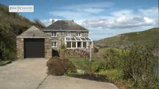 Port Quin Farmhouse Near Port Isaac Cornwall  Property For Sale [upl. by Enyrb]