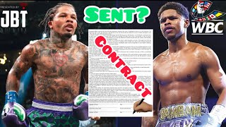 Gervonta Davis Camp Ready To Send Contract To Shakur Stevenson [upl. by Ailemrac]