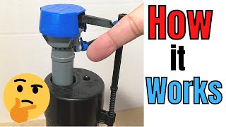 How Toilet Fill Valves Work [upl. by Karlene]