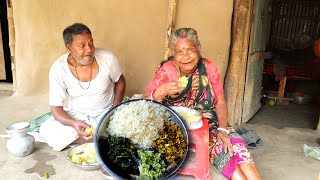 Bengali Traditional Recipe Prepared By Grandmother  Village Cooking by Grandmother veg recipe [upl. by Tehc]