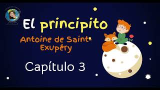 Audiolibro El principito Capitulo 3 Antoine de Saint Exupéry [upl. by Graehl533]