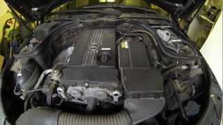 Mercedes C200 kompressor cold start [upl. by Linders]