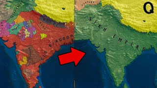 Age of Civilization 2 Sikh Empire Beat The British Empire off Asia [upl. by Safir]