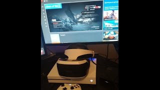 Tuto FR  Brancher votre Playstation VR avec votre Xbox One S  CA marche  PLAYSTATION VR [upl. by Estrellita10]