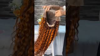 Deep wave wig naturalhairwig hair naturalwigs hairstyle beautwigs [upl. by Ehlke846]