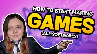 How To Start Making Games [upl. by Bollinger]