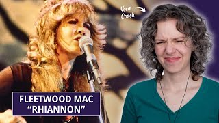 Fleetwood Mac quotRhiannonquot  Vocal Analysis featuring Stevie Nickss Masterful Performance [upl. by Alicia992]